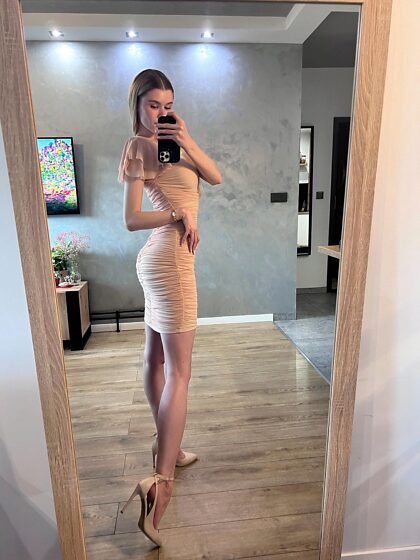 My first post here:) I wore this tight dress to my friend's wedding