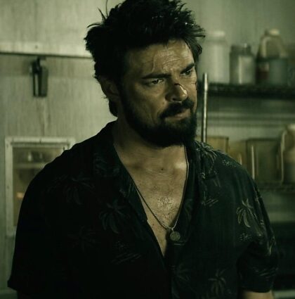 Karl Urban as Butcher in The Boys can have my heart, my soul, my body, and anything else he wants. 