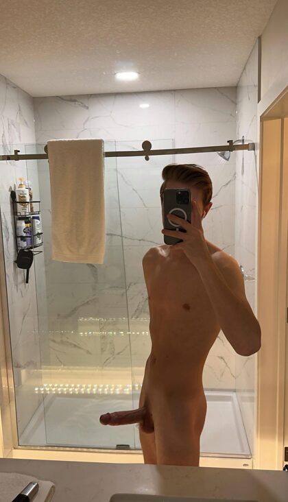 how would you describe my canadian teen cock? 