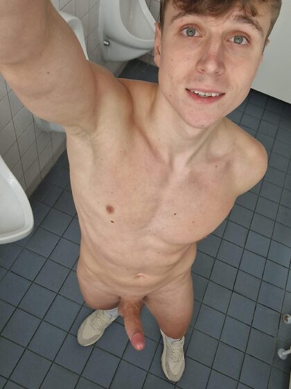 who wants to fuck on public toilet?