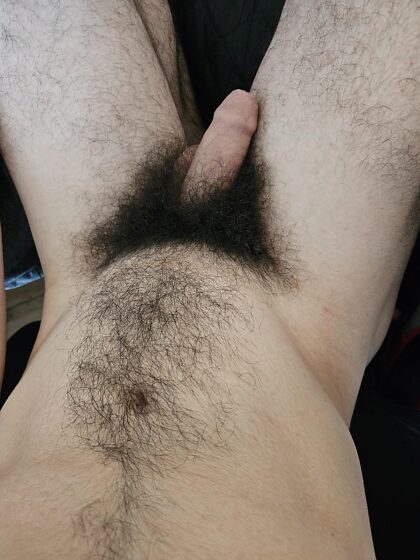 My untrimmed pubes