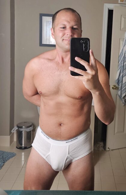 Who else grew up wearing white briefs? Or had family or friends that wore them?