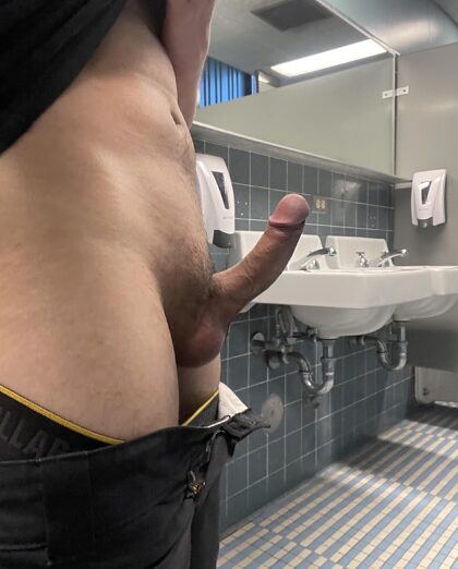 Do you like seeing my Chinese cock out in public?