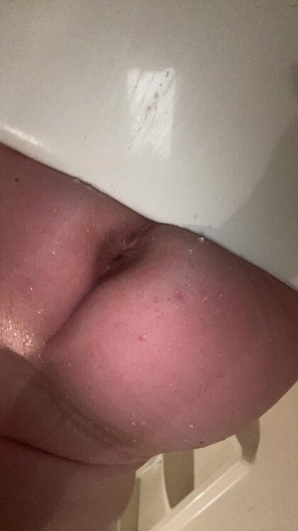 Shower sex? Who wants a piece of my smooth wet hole?