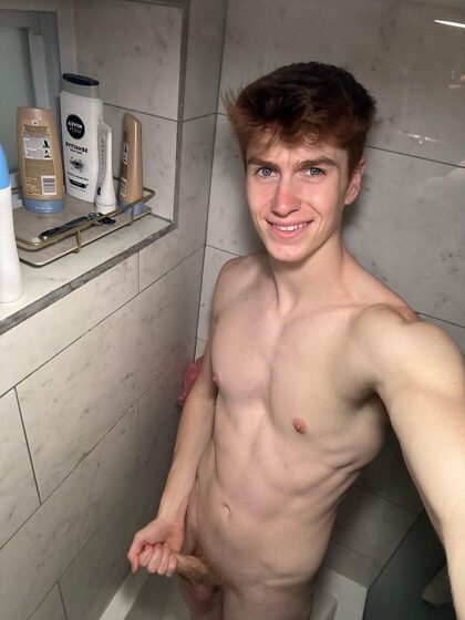 Who would join me in the shower?