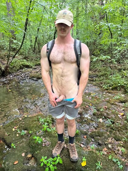 Would you give me head on our hike?