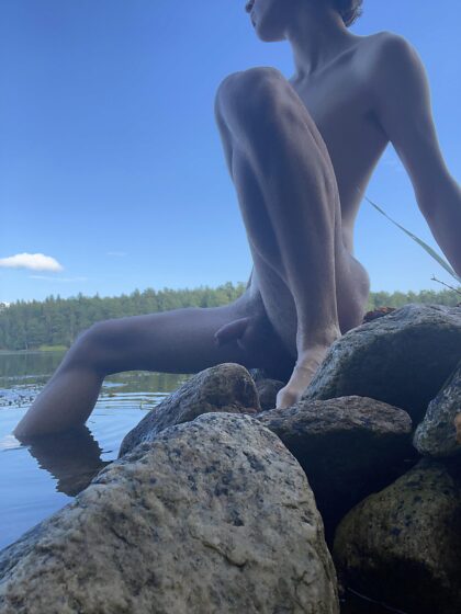 what would you do if you caught me skinny dipping? 