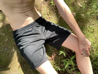 swipe to take off my shorts ;)