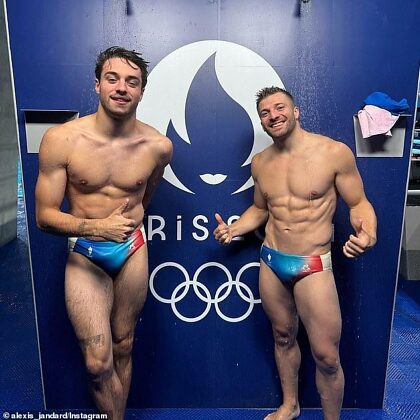 French Olympic Diver Jules Bouyer…