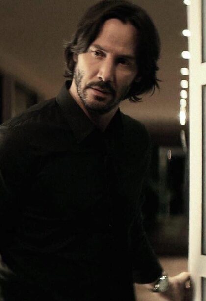 Keanu Reeves.  Jung und Alt