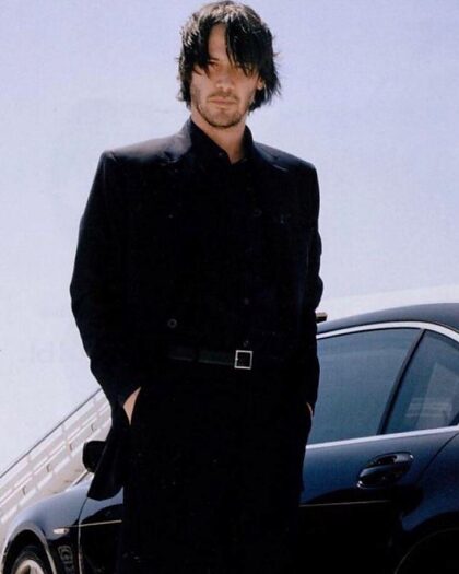 Keanu Reeves.  Giovani e vecchi