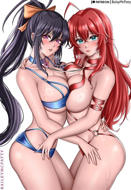 Akeno x Rias