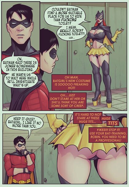 Gotham en ruine – Batgirl aime Robin