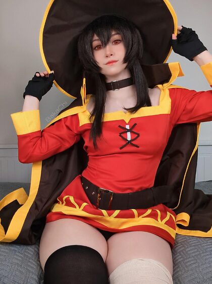 Megumin cosplay door BakaChi