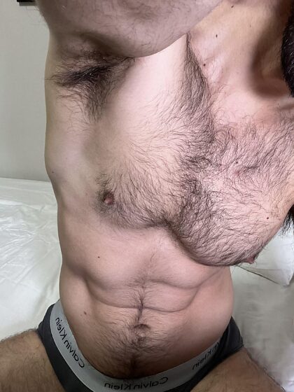 Pec, pits of trail?