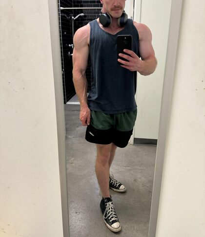 Let’s sneak off in the gym bathroom 