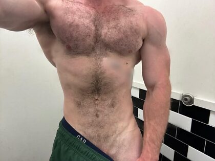 Let’s sneak off in the gym bathroom 