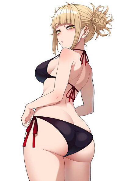 Toga in een bikini