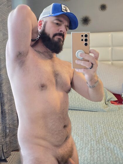 Trucker dad needs a cuddle bud, wanna join me?