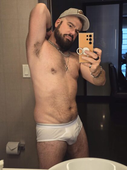 Trucker dad needs a cuddle bud, wanna join me?