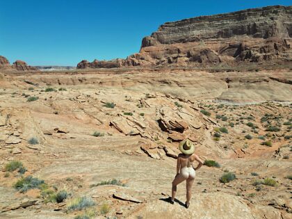 Zum ersten Mal nackt wandern