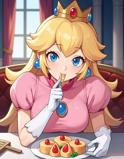 Princess Peach has been corrupted