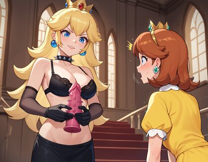 Princess Peach has been corrupted