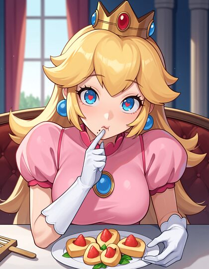 Princess Peach has been corrupted