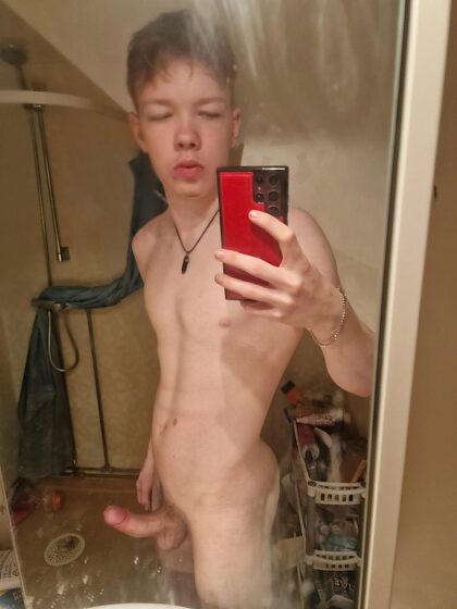 My dick looks bigger in my skinny body