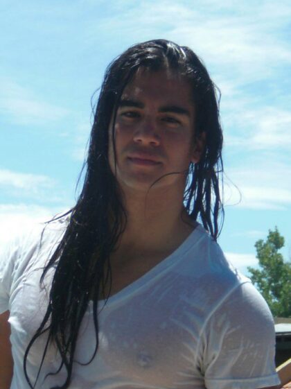 Leon Garcia – Acoma- und Navajo-Indianermodel.