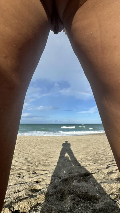 Nós sempre nos divertimos tirando fotos na praia