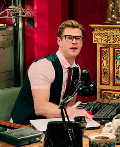 Chris Hemsworth dans Ghostbusters