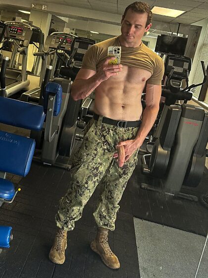 How about a quick gym fuck before someone comes in