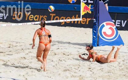 Paula Soria Spanische Beachvolleyballerin