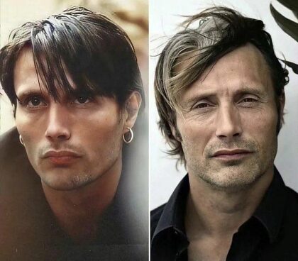 Mads Mikkelsen à 27 ans contre Mads Mikkelsen à 56 ans.