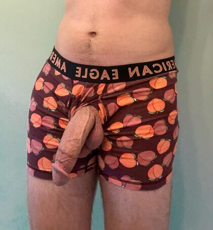 Do you like my peach underwear? 