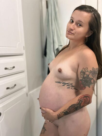 If the pregnant mom next door was horny and asked you to fuck, what would you say?