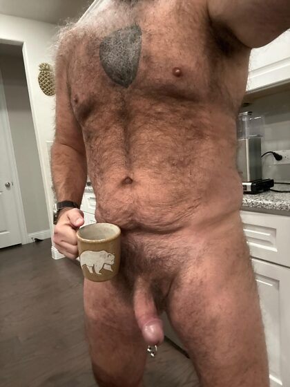 Join daddy for coffee