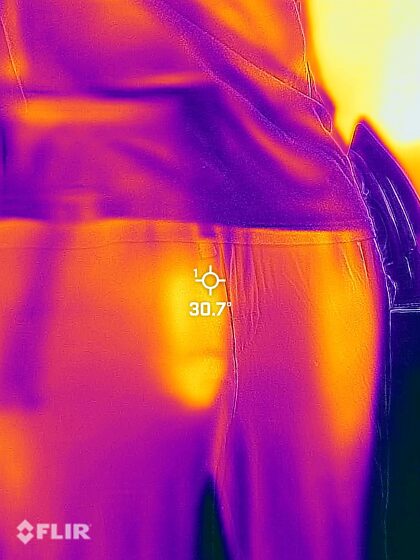 Something different, playing with a Thermal camera