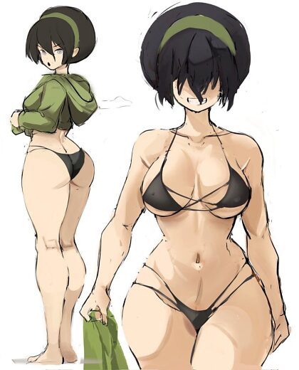 Toph parecendo grosso e gostoso como sempre