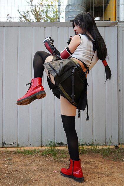 Cosplay de Tifa feito por mim!  Espero que gostem!