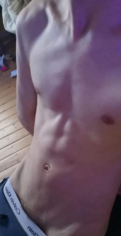 19, It's too hot for clothes, you don't mind do you?