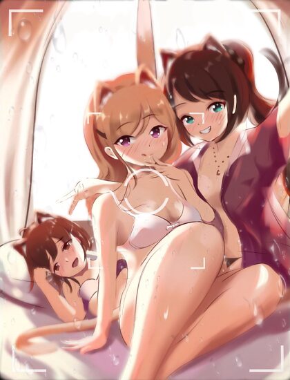 Buon Giorno Internazionale Lesbico con Yotsuba, Yuna e Rinka da