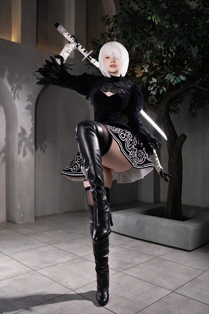 2B cosplay autorstwa Neyrodesu