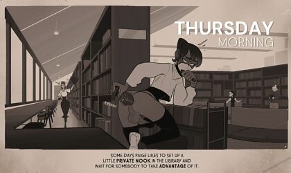 Woche in der BibliothekIncasesite (mein Hentai-Comic)