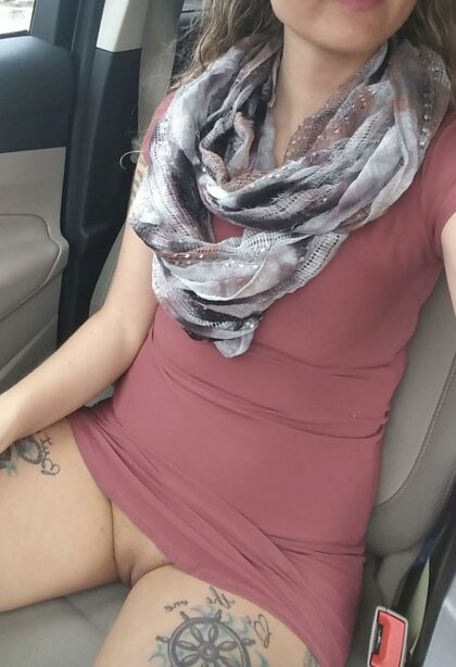 No panties are the only option for a dress 