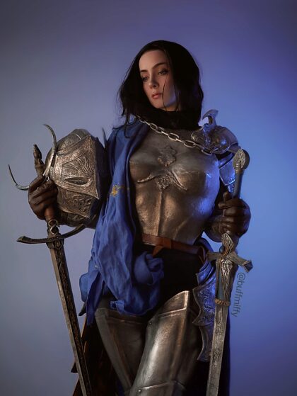 Il mio cosplay di Rellana da Elden Ring