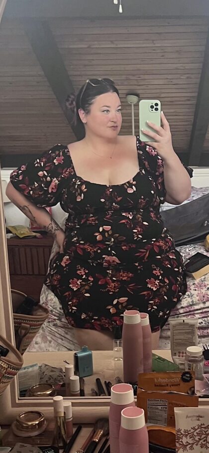 Enjoying the last bit of sundress weather 