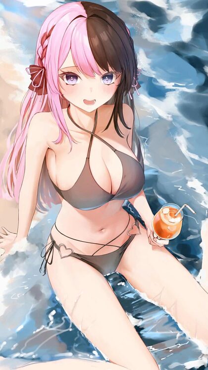 Drinks on the beach