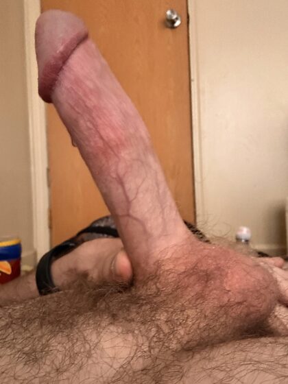 Dripping a lot here. Come lick it up, would you?